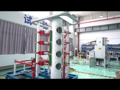 ลูกค้าต่างประเทศเยี่ยมชมโรงงานเทียนอันเป็นพยานในการทดสอบสวิตช์เกียร์