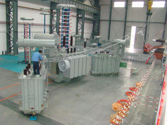 10.5 MVA Three Phase Oil Immersed Power Transformer with No Load Loss of 53 KW/82 KW/ 90KW