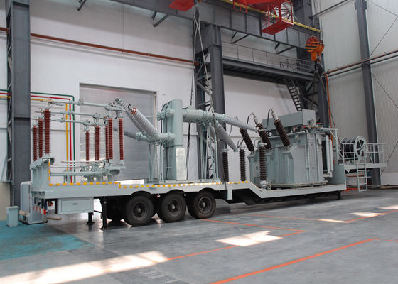 35kV และ 10kV Outgoing Configuration Mobile Transformer Substation ความเคลื่อนไหวสูง 50dB ระดับเสียง