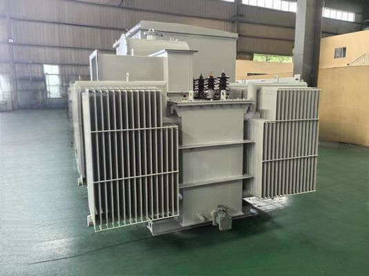 ปัจจุบันที่ระบุ 104.6/3007.1 A เครื่องแปลงพลังงานที่จมน้ํามัน 2500KVA ความจุระดับและประเภทการปิด A