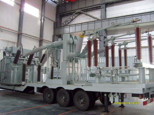 69kv Prefabricated Mobile Transformer Substation เครื่องไฟฟ้าไฟฟ้า