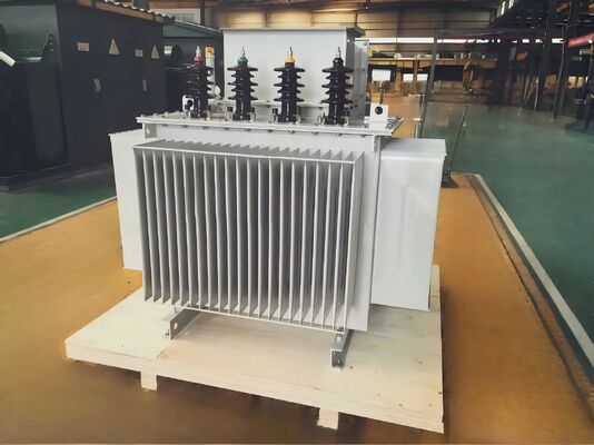 เครื่องแปลงพลังงาน 3 ขั้นตอนที่จมน้ํามัน 750KVA ± 2x2.5% ระยะการใช้งานสําหรับการจําหน่ายพลังงานที่มั่นคงและปลอดภัย